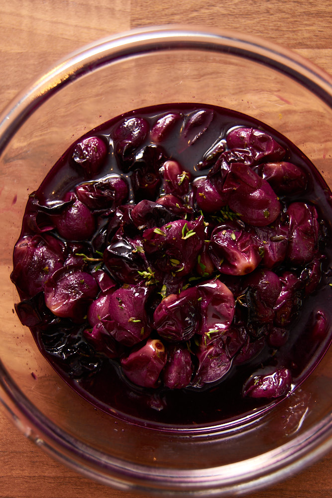 Sweet Potato Grape Salad with Goats Cheese_Roasted grapes