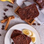 Sourdough Chocolate Banana Bread with Rye and Protein