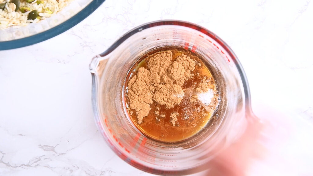 plus cinnamon and salt.