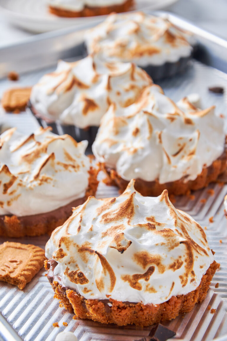 No-Bake Mini S’mores Pies