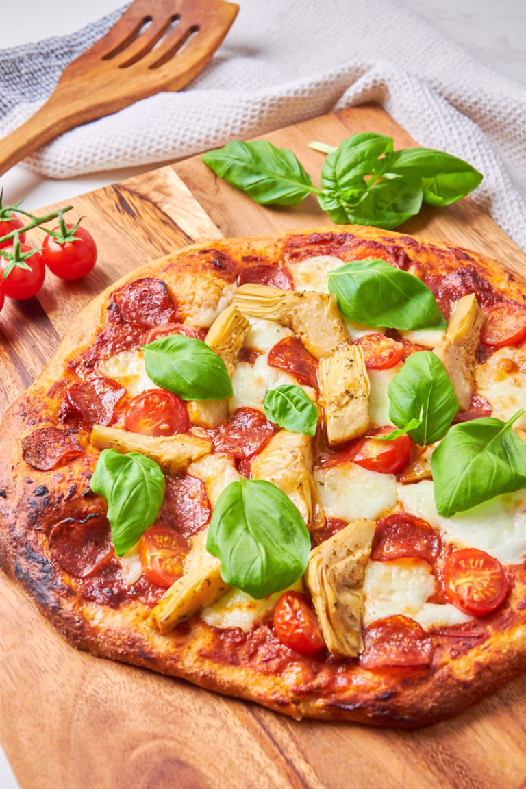 Sourdough Protein Pizza Crust