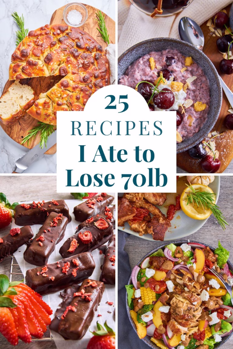 25 Recipes I Ate to Lose 70lb