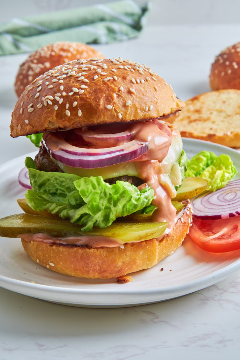 Soft Sourdough Protein Burger Buns